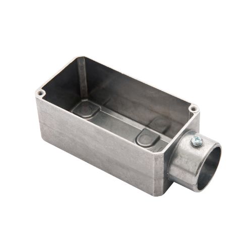 Imagem Produto CONDULETE ALUMINIO TIPO E 1 SEM TAMPA SEM PINTURA SEM ROSCA - TRAMONTINA