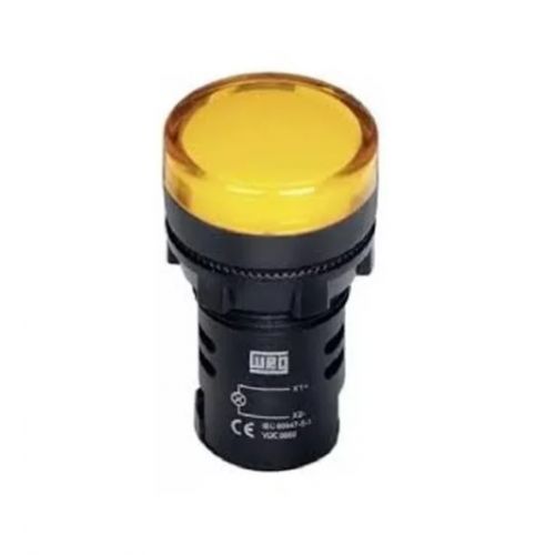 Imagem Produto SINALEIRO PLASTICO LED 22,0 220VCA AMARELO REDONDO - WEG