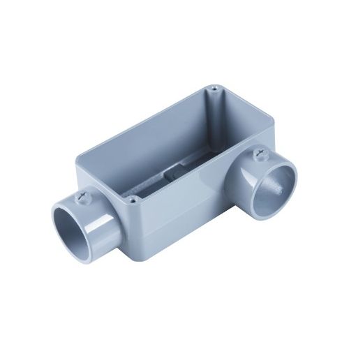 Imagem Produto CONDULETE ALUMINIO TIPO LL 1 SEM TAMPA SEM PINTURA COM ROSCA BSP - TRAMONTINA