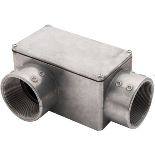 Imagem Produto CONDULETE ALUMINIO TIPO LL 2 COM TAMPA S/PINTURA S/ROSCA - TRAMONTINA