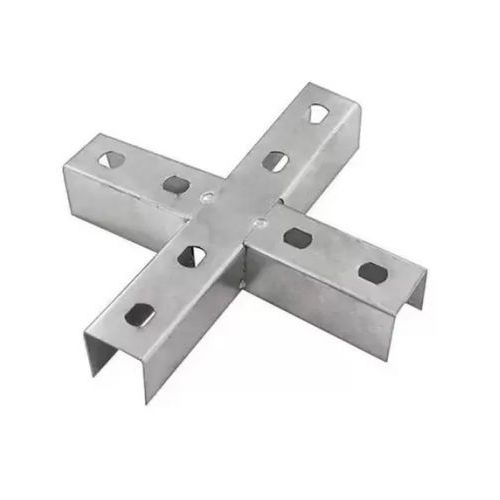 Imagem Produto EMENDA PRE ZINCADO PERFURADA P/PERFILADO TIPO X 38X38MM CHAPA 22 - JEA