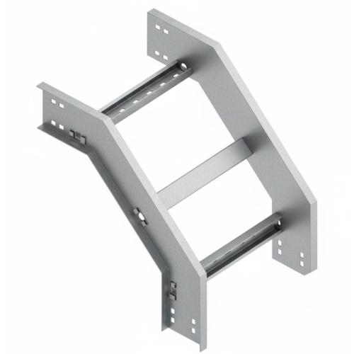 Imagem Produto CURVA P/LEITO GALVANIZADO A FOGO VERTICAL EXTERNA 90G GRAUS 600X100MM CHAPA 16