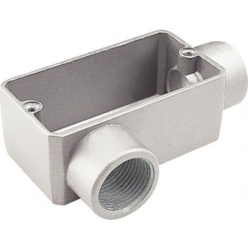 Imagem Produto CONDULETE ALUMINIO TIPO LR 3/4 SEM TAMPA SEM PINTURA COM ROSCA BSP - TRAMONTINA