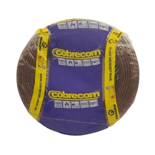Imagem Produto CABO FLEXIVEL COBRE PVC 70G 750V 1X1,5MM MARROM - COBRECOM