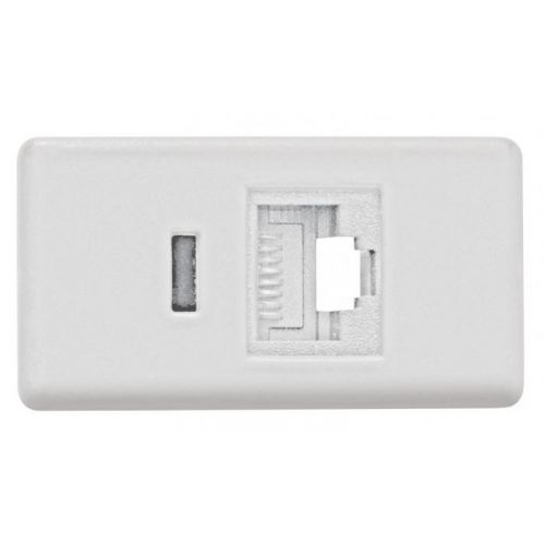 Imagem Produto MODULO TOMADA P/RJ11 BRANCO LIZ/LUX - TRAMONTINA