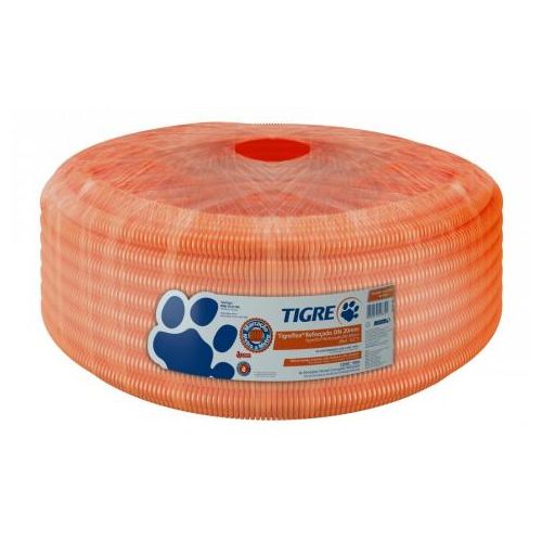 Imagem Produto CONDUITE PVC CORRUGADO REFORCADO 1/2 LARANJA - TIGRE