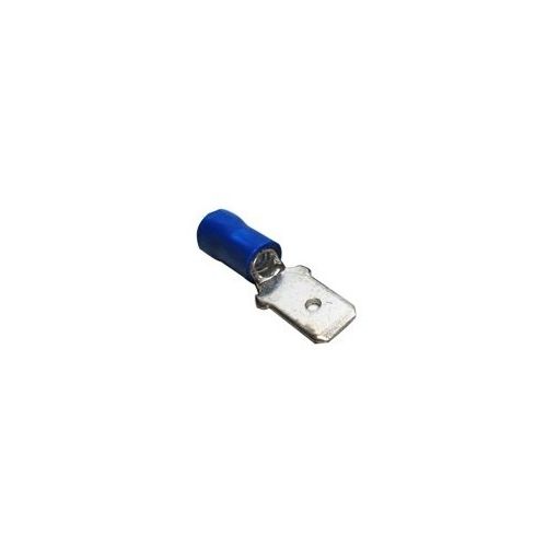Imagem Produto TERMINAL ISOLADO TOTAL NYLON MACHO 2,5MM2 AZUL (VALOR DE 100 PEÇAS)