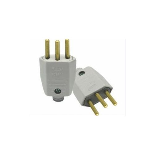 Imagem Produto PLUG MACHO SIMPLES AXIAL 2P+T 20A BRANCO