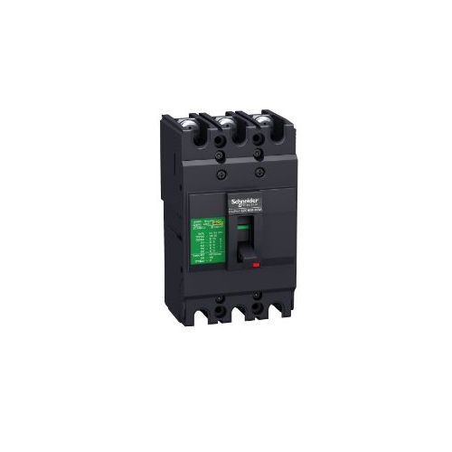 Imagem Produto DISJUNTOR CAIXA MOLDADA 3 POLOS 40A 30KA EM 380V PRETO - SCHNEIDER INDUSTRIAL