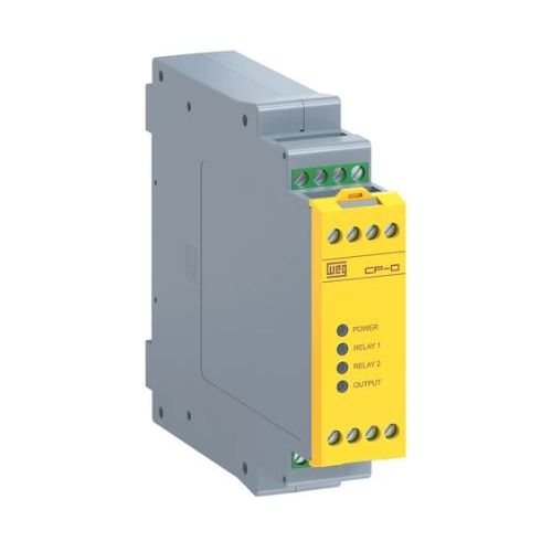 Imagem Produto RELE SEGURANCA 24VCA CONTROLE PARADA EMERGENCIA (START MANUAL) CP-D - WEG