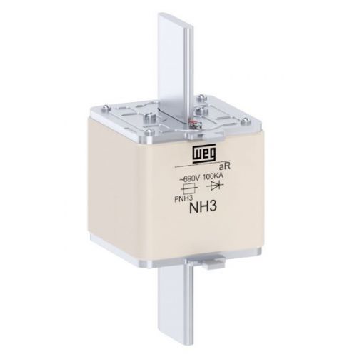 Imagem Produto FUSIVEL NH ULTRA RAPIDO TAMANHO 3 500A 690VCA FNH3-500K-A - WEG