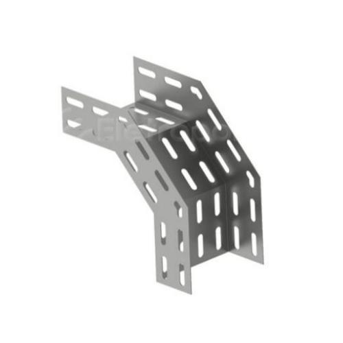 Imagem Produto CURVA P/ELETROCALHA PRE ZINCADO PERFURADA VERTICAL EXTERNA 90G 200X100MM - JEA