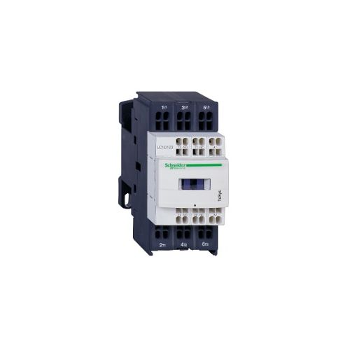 Imagem Produto CONTATOR PRINCIPAL TRIPOLAR 38A 1NA+1NF 220VCA 50/60HZ LC1D - SCHNEIDER INDUSTRIAL