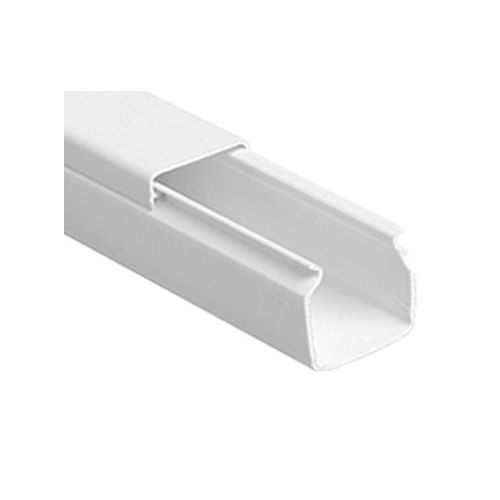 Imagem Produto CANALETA PVC FECHADA 20X20X2000MM BRANCA - ILUMI