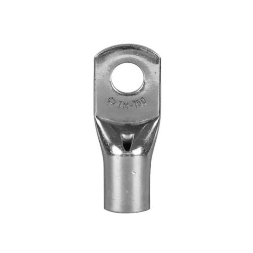 Imagem Produto TERMINAL COMPRESSAO COBRE ESTANHADO SEM ISOLACAO P/CABO 16MM,0 FURO 8MM - INTELLI