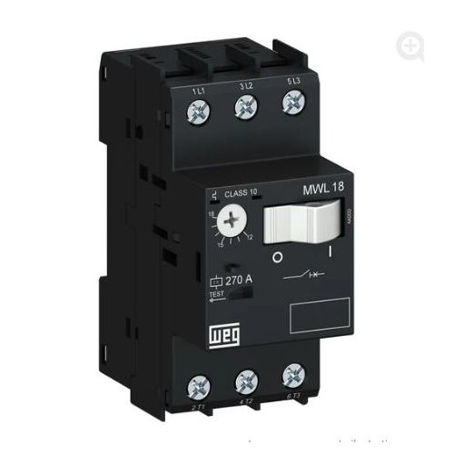 Imagem do produto DISJUNTOR MOTOR 3 POLOS 10-16A 10KA/415V MWL18-3-U016 - WEG