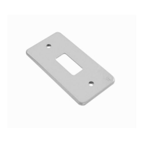 Imagem Produto TAMPA P/CONDULETE PVC 1 ESPACO RETANGULAR BRANCA P/CAIXA PEQUENA - VICAP