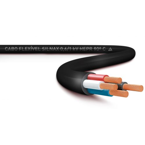 Imagem Produto CABO FLEXIVEL COBRE HEPR 90G 1KV 4X50MM PRETO - SIL