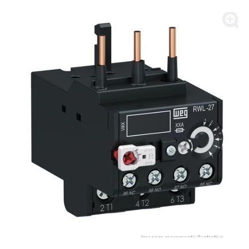 Imagem Produto RELE SOBRECARGA 22-32A P/CONTATORA CWL9-45A RWL27-1D3-U032 - WEG