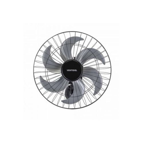 Imagem Produto VENTILADOR PAREDE 50CM BIV GRADE METALICA PRETA - VENTISOL