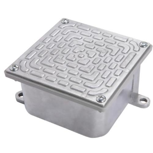 Imagem Produto CAIXA PASSAGEM METALICA SOBREPOR 40X40X40CM C/TAMPA C/LACRE