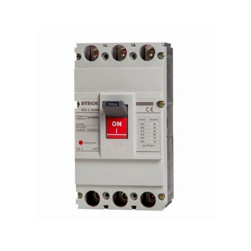Imagem Produto DISJUNTOR CAIXA MOLDADA 3 POLOS 300A 50KA EM 220V - STECK
