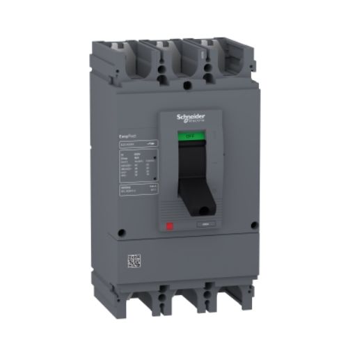 Imagem Produto DISJUNTOR CAIXA MOLDADA 3 POLOS 400A 40KA EM 220V BR - SCHNEIDER INDUSTRIAL