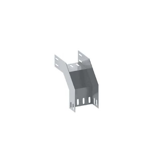 Imagem Produto CURVA P/ELETROCALHA PRE ZINCADO LISA VERTICAL EXTERNA 90G 75X50MM - JEA