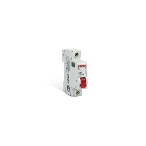 Imagem Produto DISJUNTOR DIN 1 POLO C4 3KA/400V E 5KA/230V ICN - STECK
