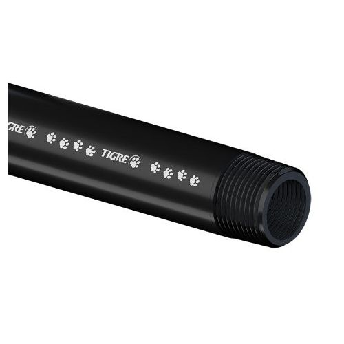 Imagem Produto ELETRODUTO PVC C/ROSCA 3/4 PRETO - TIGRE