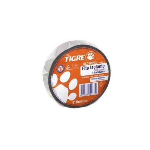 Imagem Produto FITA ISOLANTE 18MM 20 METROS PRETA - TIGRE