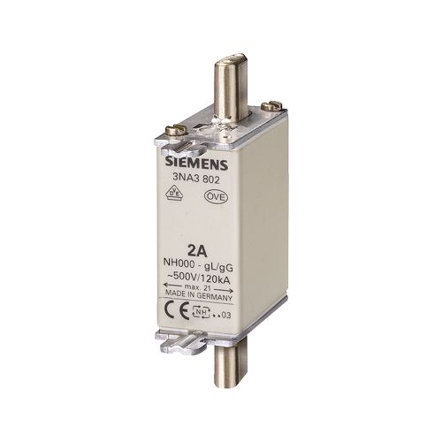Imagem Produto FUSIVEL NH RETARDADO TAM 000 50A 500VCA