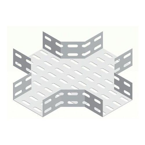 Imagem Produto CRUZETA PRE ZINCADO PERFURADA HORIZONTAL 90G 50X50MM - JEA