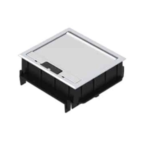 Imagem Produto CAIXA PISO DUPLA STDANDARD SOBREPOR TAMPA LISA CONCRETADO POLIDA - DUTOTEC