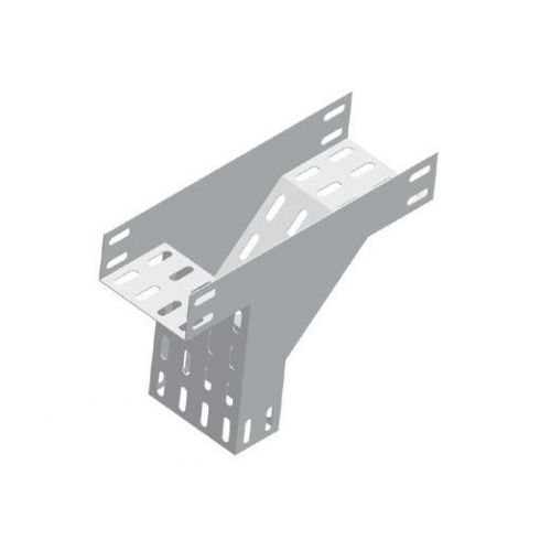 Imagem Produto TE PRE ZINCADO PERFURADO VERTICAL DESCIDA LATERAL 90G 75X50MM P/ELETROCALHA - VG