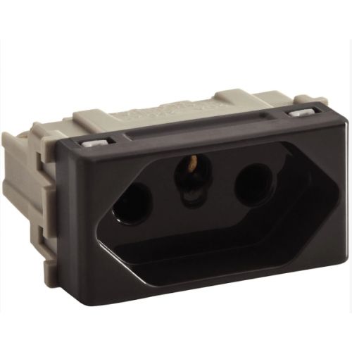 Imagem Produto MODULO TOMADA 10A/250V GRAFITE LIZ - TRAMONTINA
