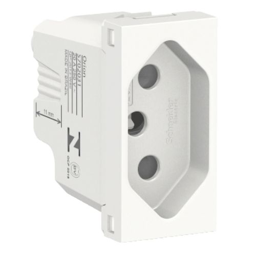 Imagem Produto MODULO TOMADA 20A/250V BRANCO ORION - SCHNEIDER