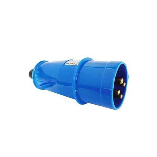Imagem Produto PLUG BLINDADO MACHO 4 POLOS 32A 220/240V 9H AZUL IP44 - STECK