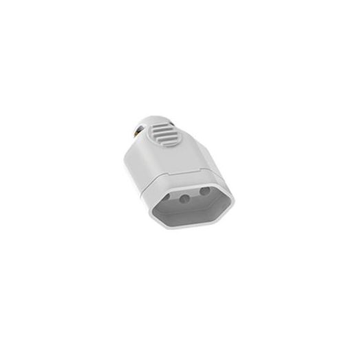 Imagem do produto PLUG FEMEA EXTENSAO 2P+T 10A CINZA - ILUMI