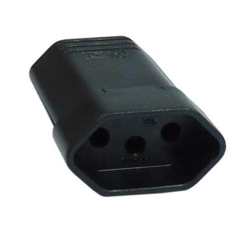 Imagem Produto PLUG FEMEA EXTENSAO 2P+T 20A PRETO