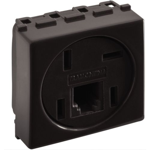Imagem Produto MODULO TOMADA TELEFONE 4P/RJ11 GRAFITE LIZ - TRAMONTINA