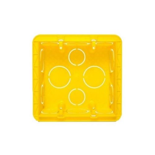 Imagem Produto CAIXA DERIVACAO PVC P/PAREDE 4X4 FUNDO FIXO AMARELA - CEMAR