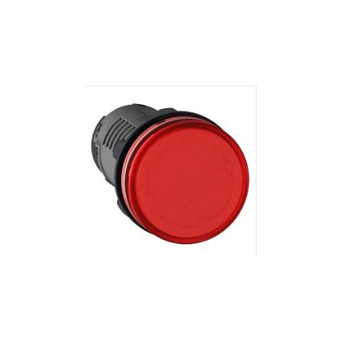 Imagem Produto SINALEIRO PLASTICO LED 22,5MM 220VCA VERMELHO REDONDO ARO PRETO - SCHNEIDER INDUSTRIAL