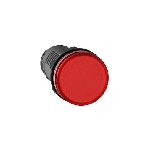 Imagem Produto SINALEIRO PLASTICO LED 22,5MM 24VCA/VCC VERMELHO REDONDO ARO PRETO - SCHNEIDER INDUSTRIAL