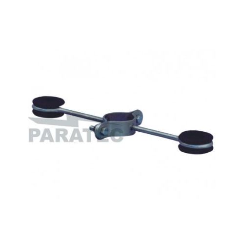 Imagem Produto ISOLADOR SIMPLES 200MM ABRACADEIRA 1 1/2 C/2 DESCIDAS SPDA
