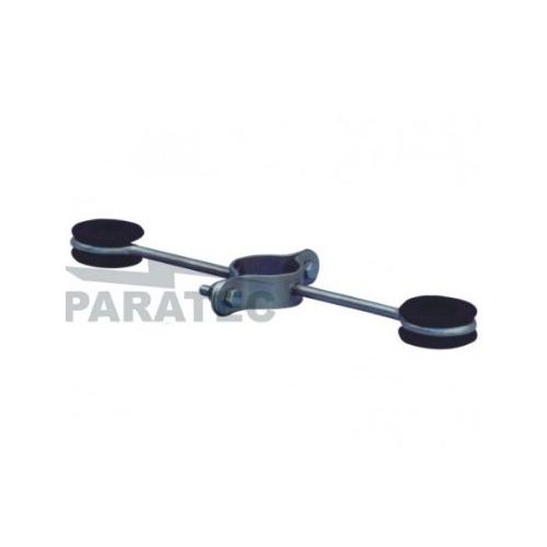 Imagem Produto ISOLADOR SIMPLES 200MM ABRACADEIRA 2 C/2 DESCIDAS SPDA