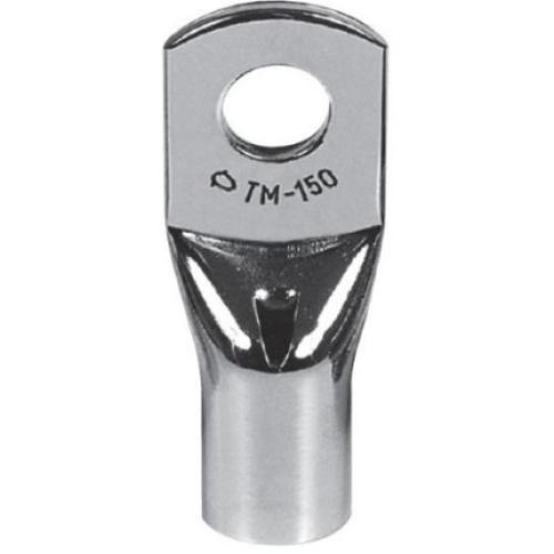 Imagem Produto TERMINAL DUPLA COMPRESSAO COBRE ESTANHADO SEM ISOLACAO P/CABO 120MM FURO 13,8MM - INTELLI