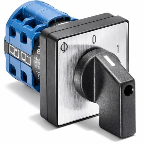 Imagem Produto CHAVE TRANSFERENCIA MANUAL TRIPOLAR 20A 3 POSICOES CA10.A212.600.E