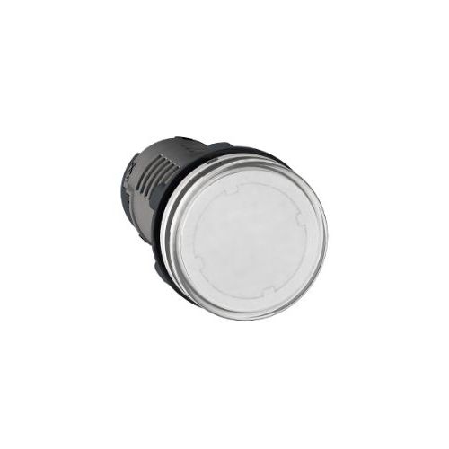 Imagem Produto SINALEIRO PLASTICO LED 22,5MM2 220VCA BRANCO REDONDO ARO PRETO - SCHNEIDER INDUSTRIAL