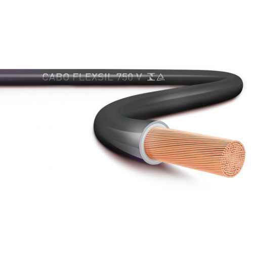 Imagem Produto CABO FLEXIVEL COBRE PVC 70G 750V 1X25MM PRETO - SIL
